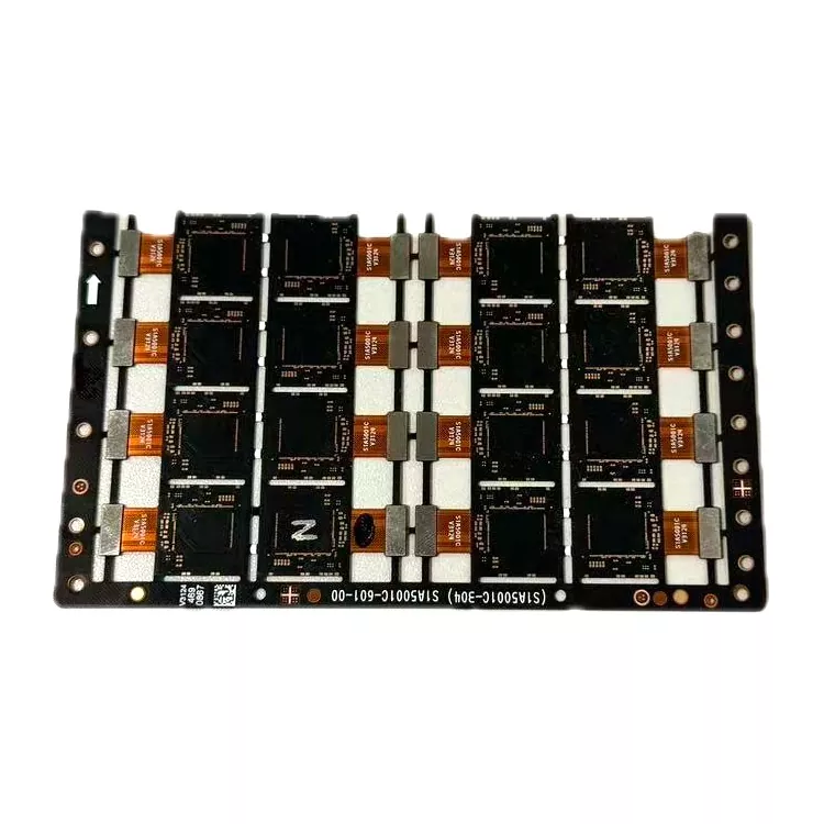 Sulankstomas ekrano vyrių srities adapteris Standžios lanksčios PCB